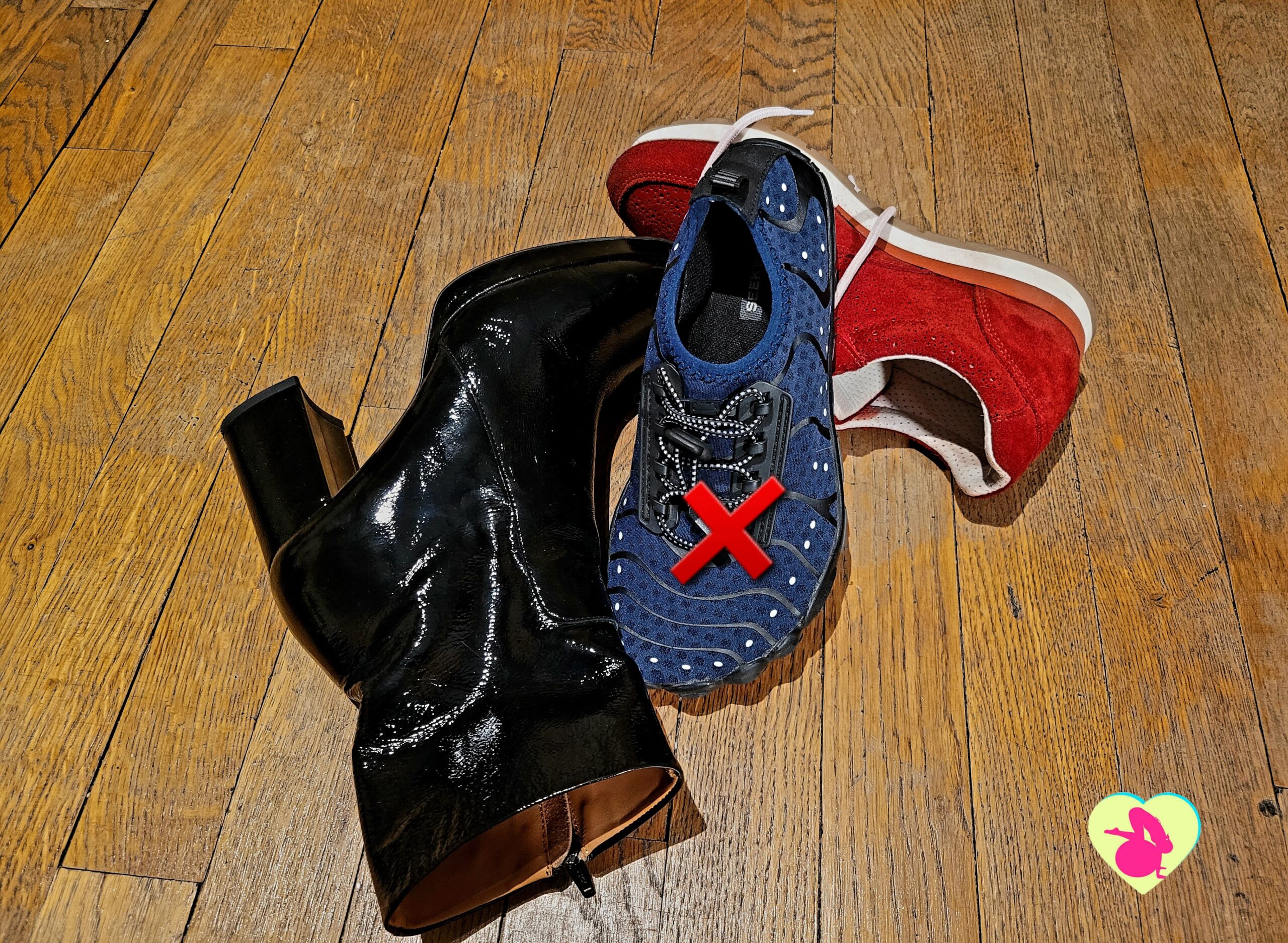 Lot De 2 Paires De Chaussons Filles – Gym, Intérieur – Bleu, Pointure UK 10.5/EU 29